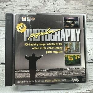 Popular Photography 500‎ Inspiring Images 2 CD Set Softkey Royalty Free